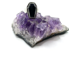 Load image into Gallery viewer, Black Onyx Coffin Ring