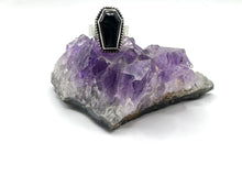 Load image into Gallery viewer, Black Onyx Coffin Ring