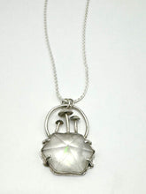 Load image into Gallery viewer, Rainbow Prism Mushroom Necklace- Large