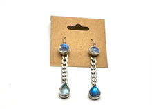 Load image into Gallery viewer, Moonstone Tear Drop Earrings
