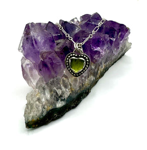 Peridot Lovers Necklace
