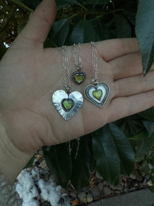 Peridot Lovers Beam Necklace