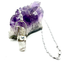 Load image into Gallery viewer, Rutilated Quartz Mushroom Pinecone Talisman

