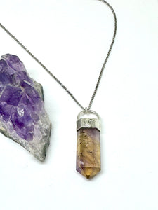 Ametrine Moon Talisman