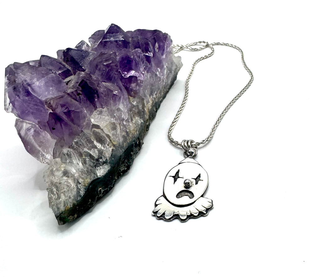 Sad Clown Necklace