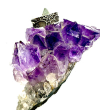 Load image into Gallery viewer, Black Opal Spider Web Ring
