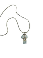 Load image into Gallery viewer, Pink Rhodochrosite / Emerald Mushroom Necklace
