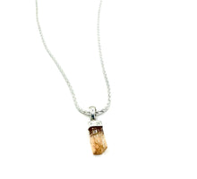 Load image into Gallery viewer, Yellow Topaz Necklace 16 inch
