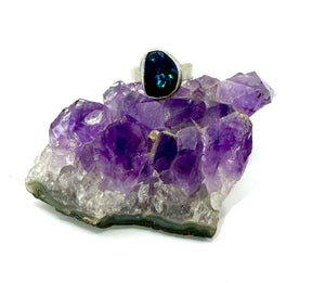 Black Opal Ring