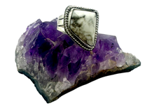 Load image into Gallery viewer, White Howlite Ring
