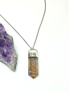 Ametrine Moon Talisman