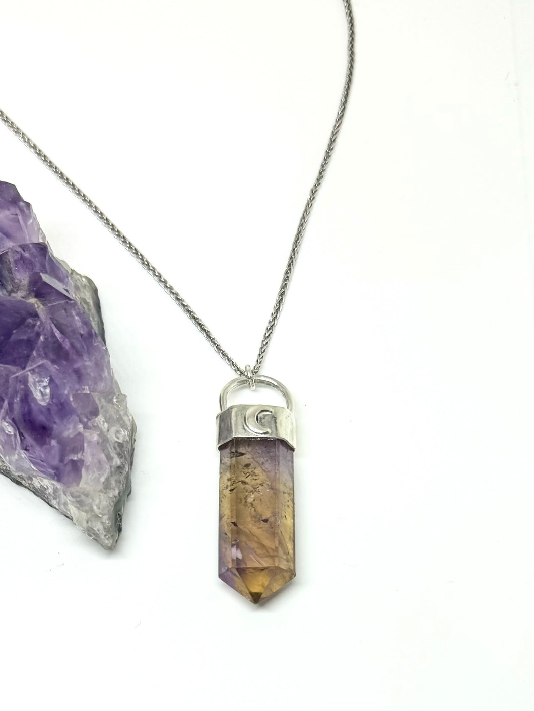 Ametrine Moon Talisman