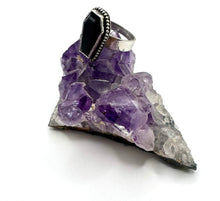 Load image into Gallery viewer, Black Onyx Coffin Ring
