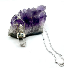 Load image into Gallery viewer, Rutilated Quartz Mushroom Pinecone Talisman
