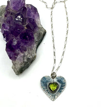 Load image into Gallery viewer, Peridot Lovers Beam Necklace
