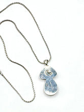 Load image into Gallery viewer, Variscite/ Blue Apitite Mushroom Necklace
