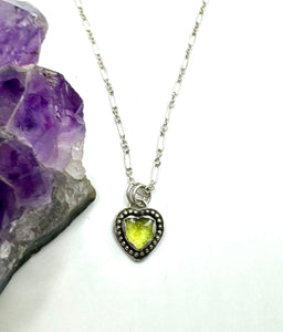 Peridot Lovers Necklace