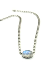 Load image into Gallery viewer, Moonstone Curb Chain Chocker
