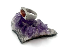 Load image into Gallery viewer, Hand Carved Sunstone Statement Ring
