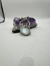 Load image into Gallery viewer, Rainbow Prism Mushroom Necklace With Sunstone - Medium
